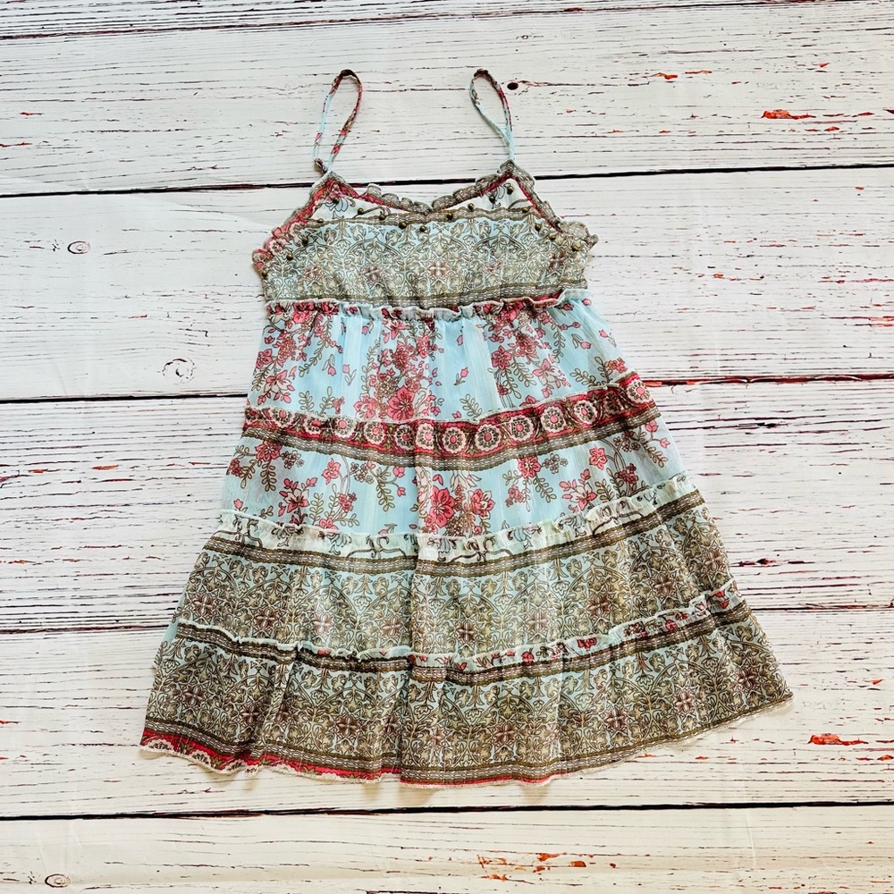 Girls Tiered Ruffled Sundress! Size 8